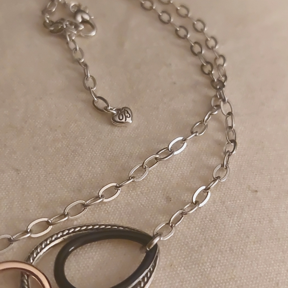 Brighton Neptune Rings necklace and earrings - Picture 3 of 4